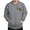 Graphite Gray, variant on CafePress - Gold Norse Dragon Zip Hoodie (Dark) - Zip Hoodie, Classic Hooded Sweatshirt with Metal Zipper