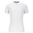 thumbnail image 2 of pstuiky Camisas casuales de manga corta para hombre, Camiseta de cuello redondo para hombre, color liso, elástica, transpirable y de manga corta. camisas casuales para hombre l, 2 of 5