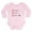 Petal Pink, variant on CafePress - Crawl Walk Row Body Suit - Long Sleeve Cotton Baby Bodysuit