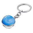 thumbnail image 1 of veasfak 2X Gem Keychain s Sparkling Cabochon Split Car Bag Purse C,Multicolor, 1 of 7
