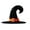 Orange, variant on Kids Halloween Witch Hat Velvet Elf Wizard Hat – Sparkly Crooked Horn Design for Party, Trendy Stuff Fashion Accessories Birthday Gifts for 3 Year Girls and Boys