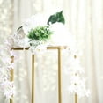 thumbnail image 6 of Efavormart 2 Pack 16" Matte Gold Wedding Flower Stand Metal Vase Column Stand Geometric Centerpiece Vase, 6 of 11