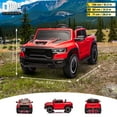 thumbnail image 3 of VOLTZ TOYS RAM RHO 1500 Licensed 24V 2 Seater Ride-On Truck High Doors for Kids, 3 of 7