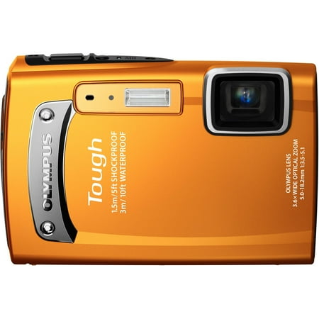 Olympus Tough TG-310 14 Megapixel Compact Camera, Orange