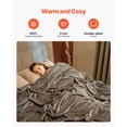 thumbnail image 2 of VEVOR King Size Blanket, 108 x 90 inches, Lightweight and Fuzzy Throw Blanket for Bed, Cozy Grey King Blanket for All Season, Warm Plush Machine Washable Bedding, Grey, 2 of 8