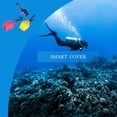 thumbnail image 2 of Eigraketly Boquilla Clip de cubierta Segundo nivel Buceo Grillete rápido Regulador de bola Buceo en agua Reemplazo de esnórquel Deportes acuáticos Azul Eigraketly OD030402-01B, 2 of 6