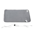 thumbnail image 2 of Heating Pad, 6 Heating Settings Relaxing Muscles Hot Heated Pad  for Cramps US Plug 110V Grey, 2 of 7