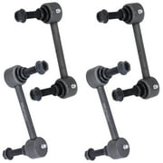 Detroit Axle - 4pc Sway Bars for 06-10 Hummer H3, 09-10 H3T, 4 Front and Rear Sway Bar Links 2006 2007 2008 2009 2010 Replacement