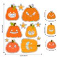thumbnail image 3 of Vikakiooze Halloween Decor Halloween Window Clings Halloween Decorations Indoor Halloween Window Stickers Cute Pumpkin Ghost Halloween Window Decorations Halloween Window Decals, 3 of 5