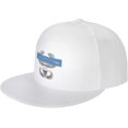 thumbnail image 1 of Combat Infantry Badge (CIB) Jump Wings Unisex Flat Brim Visor hat Adjustable Baseball Cap, 1 of 8
