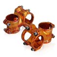 thumbnail image 4 of 2025 Lunje Mountain Bike Stem 31.8 / 35Mm Aluminum Alloy Stem Short Handlebar Stem Riser For Mtb Dh Red gold, 4 of 5
