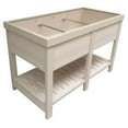 thumbnail image 1 of New Age Garden EPEP303-R48 48 in. Ecoflex Rectangular Rised Elevated Planter, 1 of 1