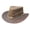 Black, Brown, variant on Norwich Vintage Leather Cowboy Hat For Men & Women