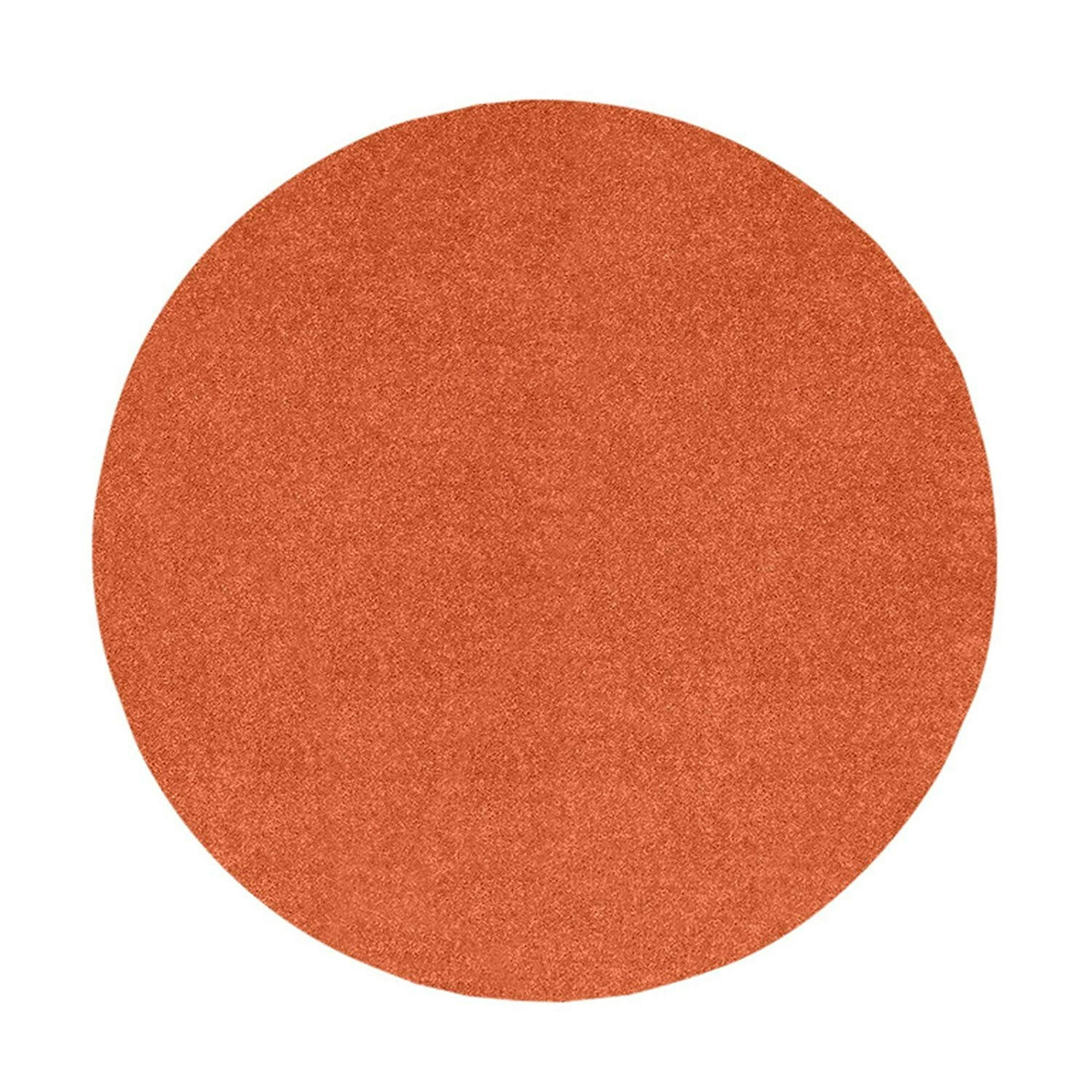 Solid Color Burdy Area Rug 5 Pentagon