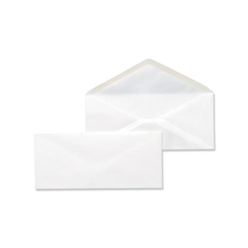 35210 500/Box Universal Business Envelope White V-Flap #10 