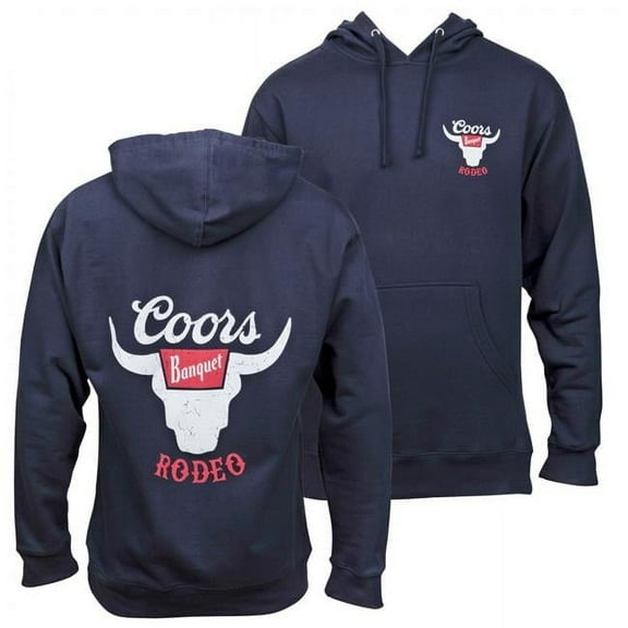 Banquet Rodeo Bull Horns Logo Hoodie, Large