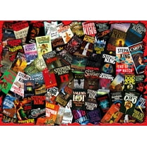 King of Horror Collage Stephen King Inspired 1000 Piece Jigsaw Puzzle