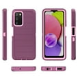 thumbnail image 5 of NIFFPD Samsung Galaxy A03S Case with Screen Protector (Anti Spy Privacy) Tough Rugged Shockproof Protective Phone Case for Galaxy A03S Wine&Pink, 5 of 6