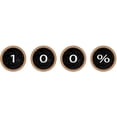 thumbnail image 2 of CafePress - 100 Percent Typewriter Keys - 11 oz Ceramic Mug - Novelty Coffee Tea Cup, 2 of 4