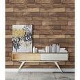 thumbnail image 3 of Brewster Weathered Brown Nailhead Plank Unpasted Non Woven Wallpaper, 20.5-in by 33-ft, 56.4 sq. ft., 3 of 4