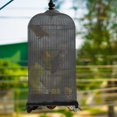 thumbnail image 4 of LEEYNEER Elastic Bird Cage Cover 1 Piece Birdcage Netting Mesh Skirt for Parrot Cage, 4 of 6