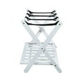 thumbnail image 4 of Casual Home 102-21 Luggage Rack with Shelf - White, 4 of 5