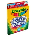 thumbnail image 2 of Crayola Bright - Marker - non-permanent - assorted colors - broad (pack of 8), 2 of 2