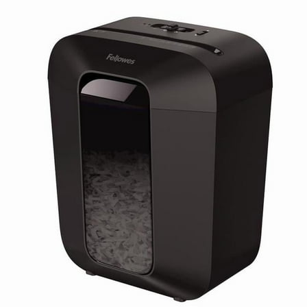 Fellowes Powershred LX50 9 Sheet Capacity 4.4 Gal Cross-Cut Shredder