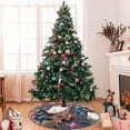 thumbnail image 5 of Lsque Sanrio Print Christmas Tree Skirt, Tree Skirt with Ties or Velcro, Perfect for Holiday Decorations, Halloween, and New Year-48", 5 of 7