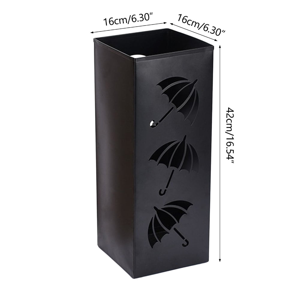 CIYISON Metal Umbrella Holder Standing Umbrella Stand Rack Decorative Umbrella Holder Bin Multipurposes Walking Stick Holder