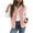 Pink, variant on Womens Sherpa Fleece Vest Casual Warm Fuzzy Faux Shearling Vest Trendy Fall Winter Open Front Fuzzy Warm Outerwear