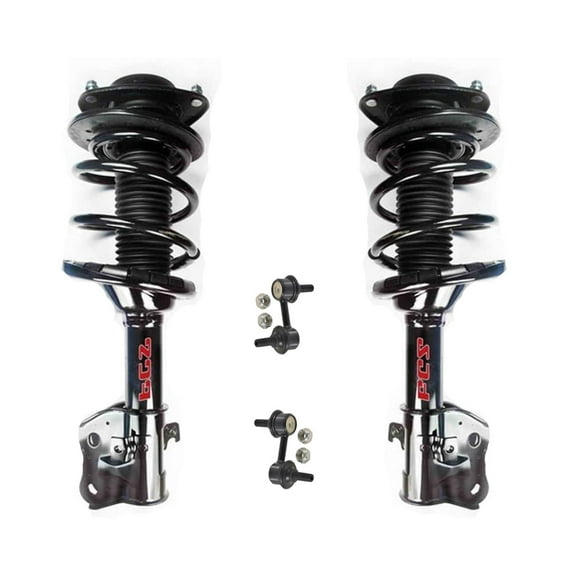 Front Complete Struts Assembly with Coil Spring for 2011-2014 Subaru WRX 2.5L