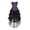 Black Purple, variant on Role Play Pirate Steampunk Bustier Corset with Tulle Skirt for Women Pink 6XL