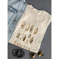 thumbnail image 3 of Cone Shell Display I T-Shirt Women -Jennifer Goldberger Designs, Female Large, 3 of 4