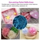 thumbnail image 2 of Ounissouiy Pascua hierba reciclable Festival elegante papel triturado relleno llamativo DIY confeti a prueba de golpes relleno ácido azul Kits de decoración para fiestas azul acido, 2 of 6
