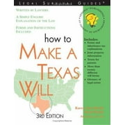 How to Make a Texas Will, Used [Paperback]