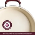 thumbnail image 5 of Tramontina Ceramaware 5-Quart Ceramic Nonstick Covered Dutch Oven Wine, 5 of 8