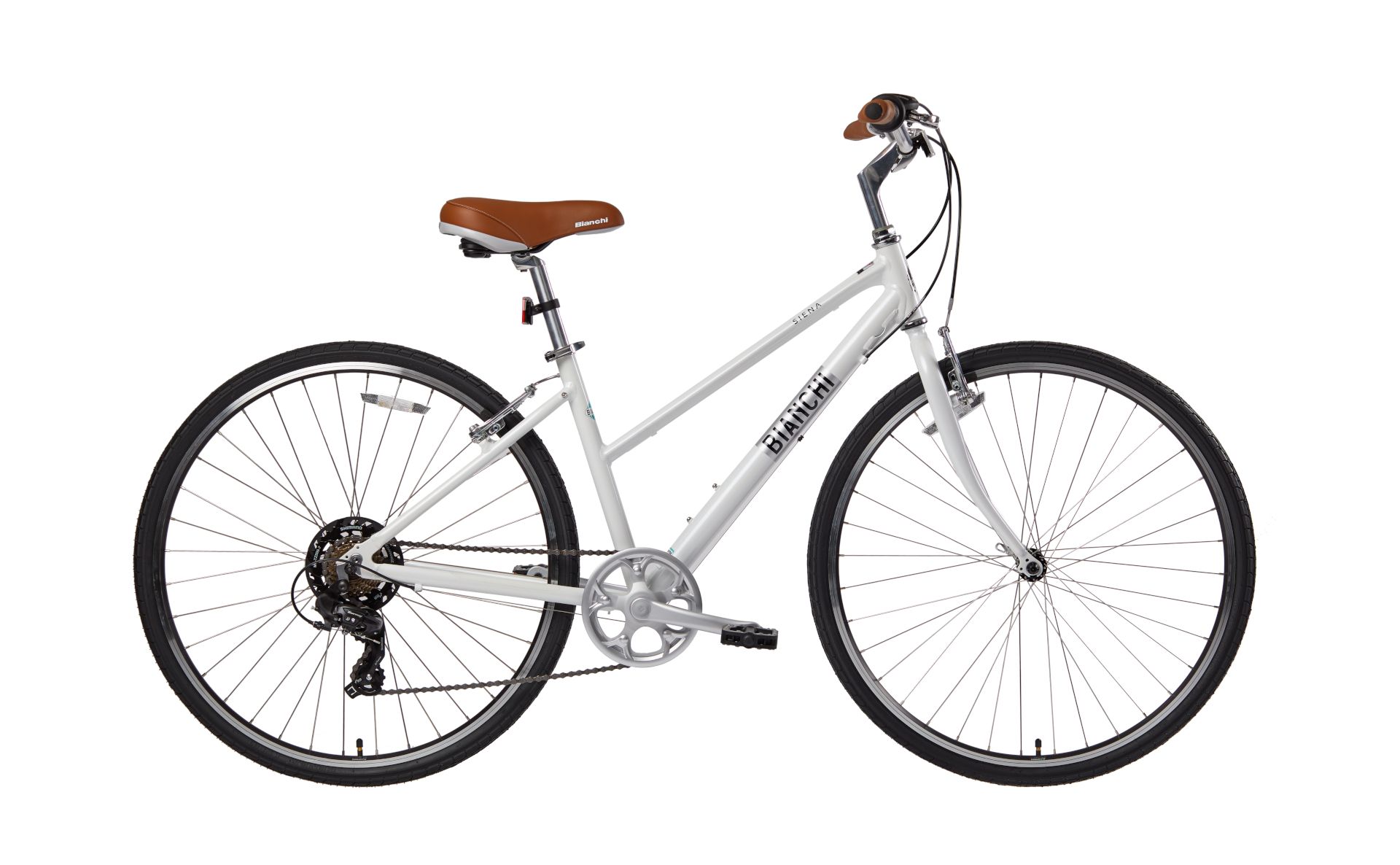 Bianchi SIENA DAMA 42cm White '21 Hybrid Bike