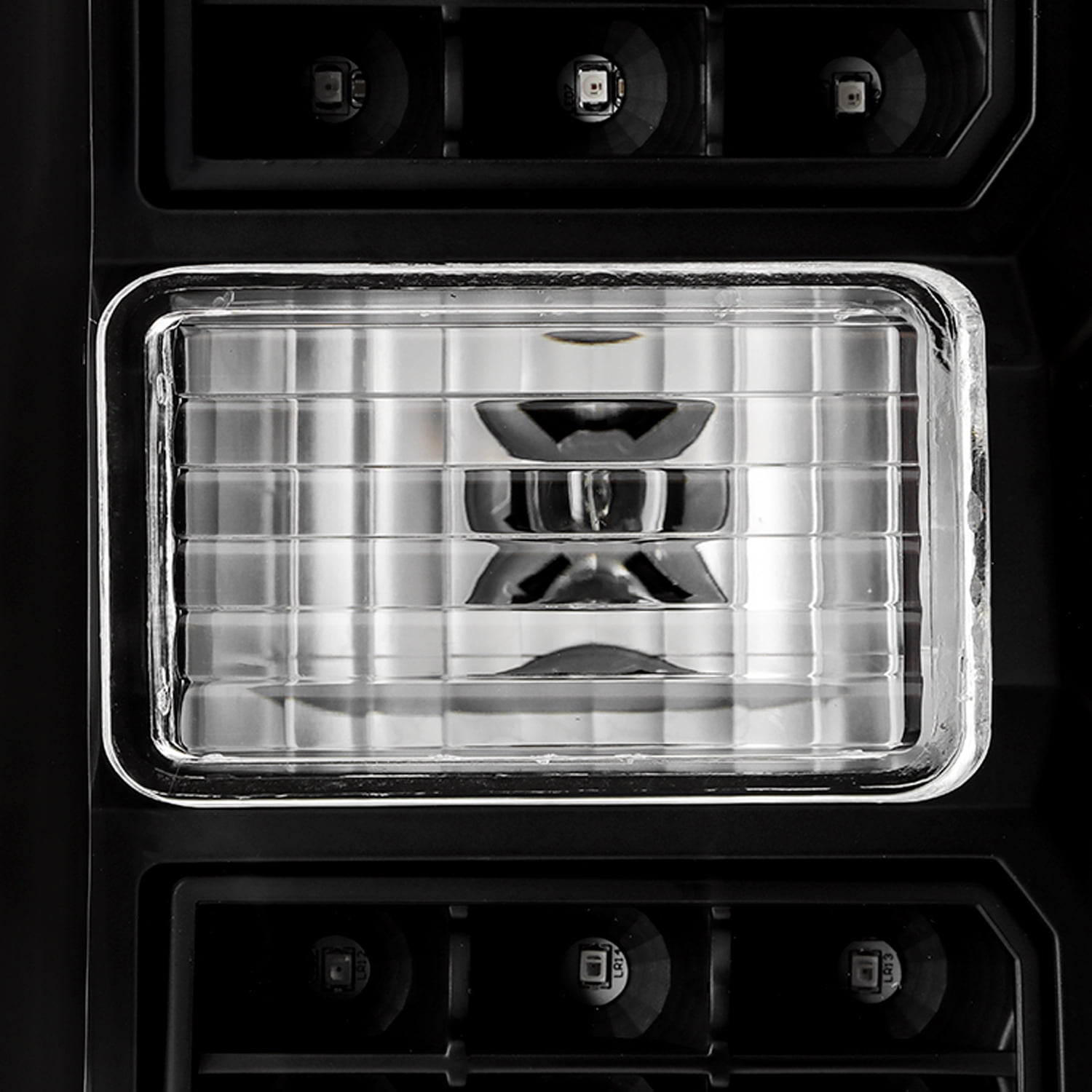 AKKON - For 2014 2015-2018 Chevy Silverado | GMC Sierra LH & RH Black Replacement LED Tail Lights Tail Lamps Pair Set
