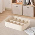 thumbnail image 1 of Tunhigl White Plastic Storage Bins For Pantry Organization With Four Handles, 1 of 6