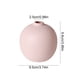 thumbnail image 3 of Yusimy 3.86 x 3.74 x 0.98 Inch Plastic Round Vase Flower Pot Imitation Ceramic Decorative Ornament for Home, 3 of 6