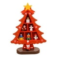 thumbnail image 2 of Decoraciones para árboles de Navidad 3D Ligero con compartimentos Accesorios de exhibición creativa para escritorio Tienda de Navidad Red pequeña cuadrícula perfecl Árbol del festival, 2 of 8
