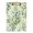 Gold, variant on Seamless Branch Pattern 12.5x9in Clipboard, Durable Acrylic with Metal Clip and Wall Hook for Office or Classroom