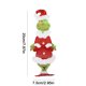 thumbnail image 3 of Letreros de jardín de Grinch con estacas, adornos de Navidad de Grinch, decoración de letrero de acrílico para jardín de Navidad, 3 of 8