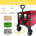 thumbnail image 4 of Carro utilitario plegable ROSONG de alta resistencia 56 x 25 x 19 cm, 4 of 7