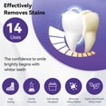 thumbnail image 2 of Purple Teeth Whitening Strips – Natural Whitening Strips, Stain Removal, 28 Ct, 2 of 7