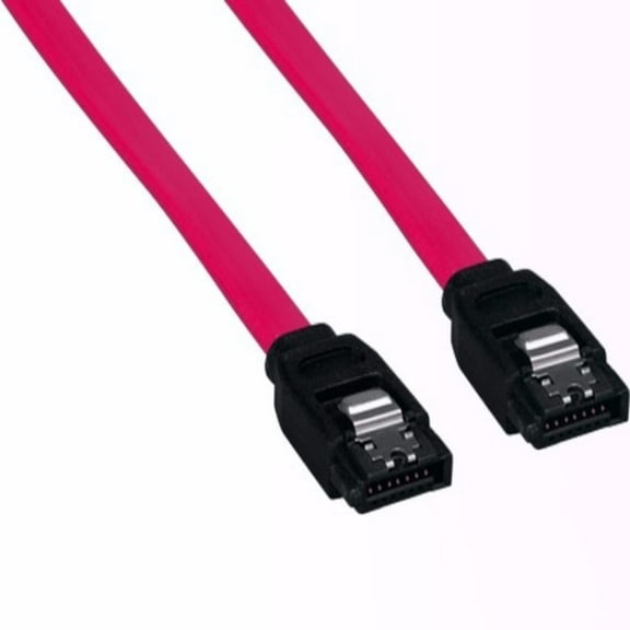 SANOXY Cables and Adapters; 0.5m 7-pin 180-Degree Serial ATA Device Cable with Latch