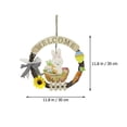 thumbnail image 2 of 1pcs Decorative Easter Wreath, 2 of 3