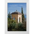 thumbnail image 3 of Rita Crane 11x14 White Modern Wood Framed Wall Art Titled - Italian Garden III, 3 of 5