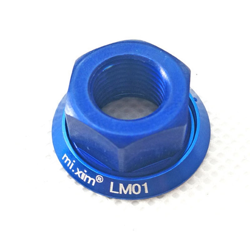 4Pcs Track Wheel Nuts Bicycle M10*1.0 Axle Screw Aluminum Alloy For